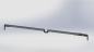 Preview: 34836 Rechteckrohrspriegel, Alu, Sprung 0, l=2290, klappbares Planenrohr