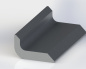 Preview: 80642 Winkelprofil 40x70 mm Verstärkung f. Benalu Alu-Chassis