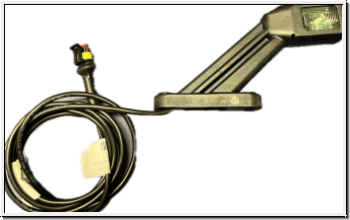 105420 Kempf Begrenzungsleuchte, Umrißl. re. LED waag, Leitung L=2000mm Buchse Su.Seal