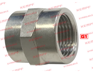30491 | Gewindemuffe 1/2"-14