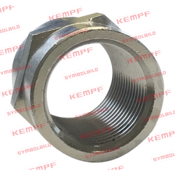 Preview: 30491 | Gewindemuffe 1/2"-14